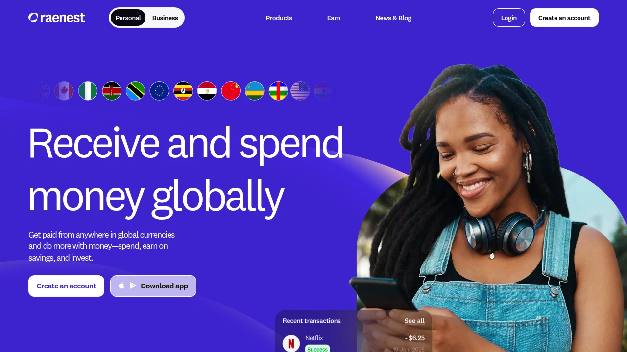 Screenshot of GeePay website